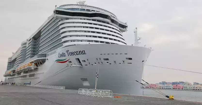 Doha Port Welcomes 3,798 Tourists on Italian Cruise Ship Costa Toscana's Second Visit to Qatar