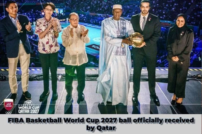 Qatar Officially Receives FIBA Basketball World Cup 2027 Ball
