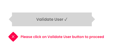  Validate User