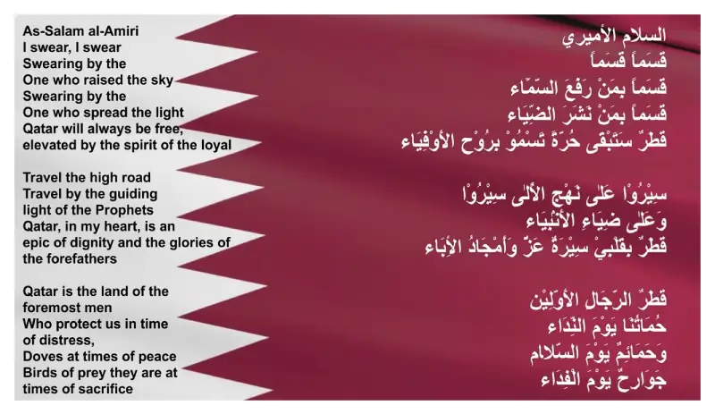 national anthem of qatar