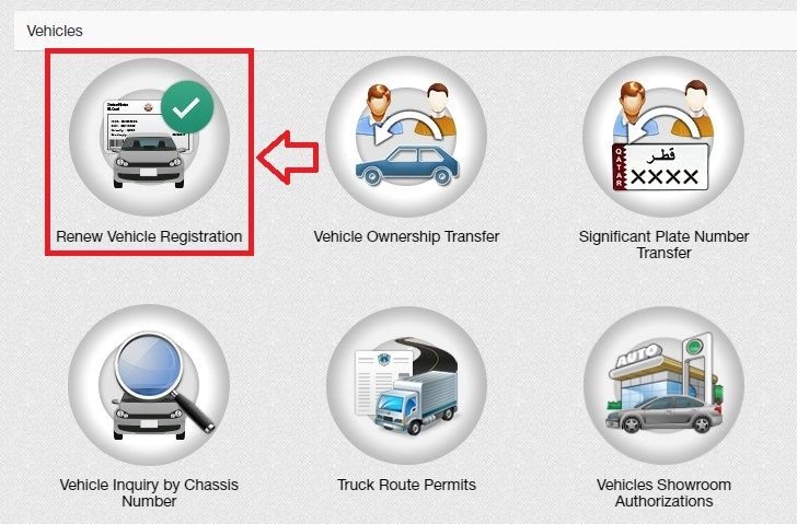 Renew Vehicle Registration