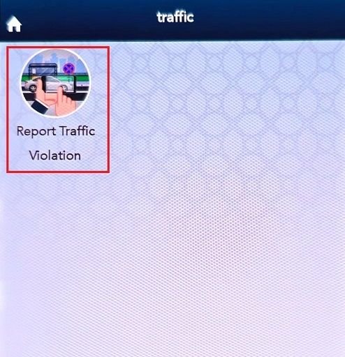 How to Report Traffic Violations in Metrash2 App